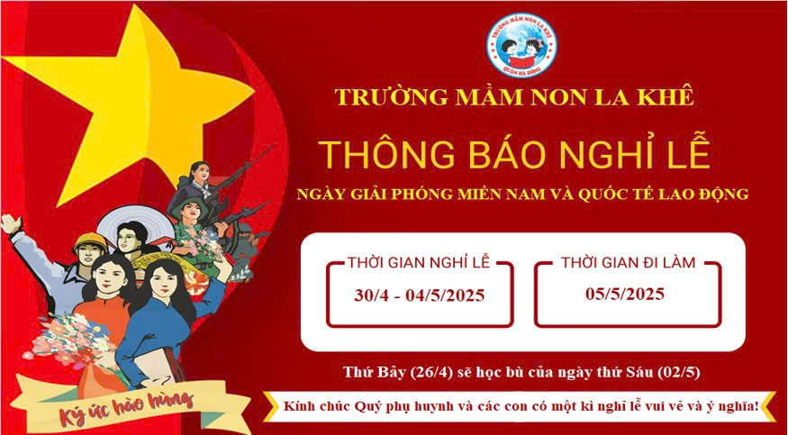 Nghỉ lễ 30 4